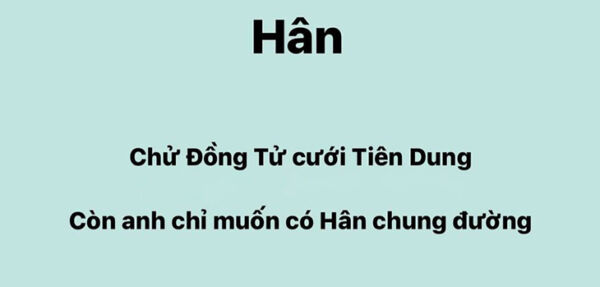 Thơ thả thính theo tên