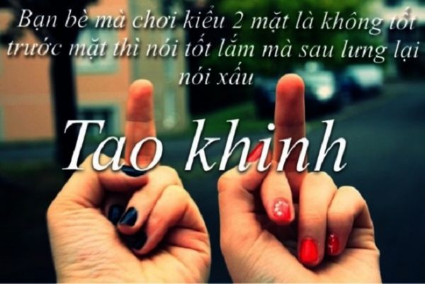 Những Stt bạn bè chơi xấu, đá đểu khiến bạn đểu phải cúi mặt cay đắng