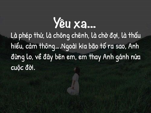 Những Stt nhớ người yêu ở xa đầy cảm xúc lay động trái tim người đọc 