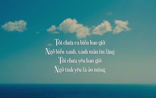 Những bài thơ về biển ngọt ngào và sâu lắng hay nhất thời đại