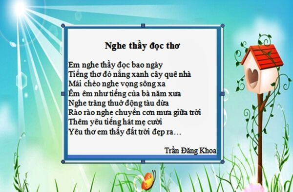 Thơ lục bát về thầy cô