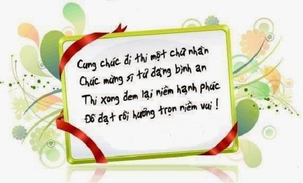 Những lời chúc thi tốt hài hước và dí dỏm dành cho bạn bè 