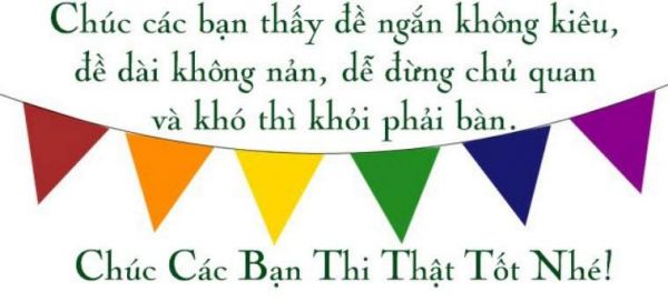 Những lời chúc thi tốt hài hước và dí dỏm dành cho bạn bè 