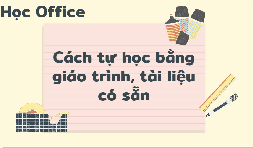 cách tự học Excel hiệu quả