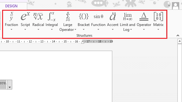 cong-cu-structures-trong-Equation-tools