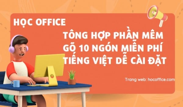 [Chia Sẻ] Phần Mềm Luyện Gõ 10 Ngón Tiếng Việt Dễ Dùng Nhất