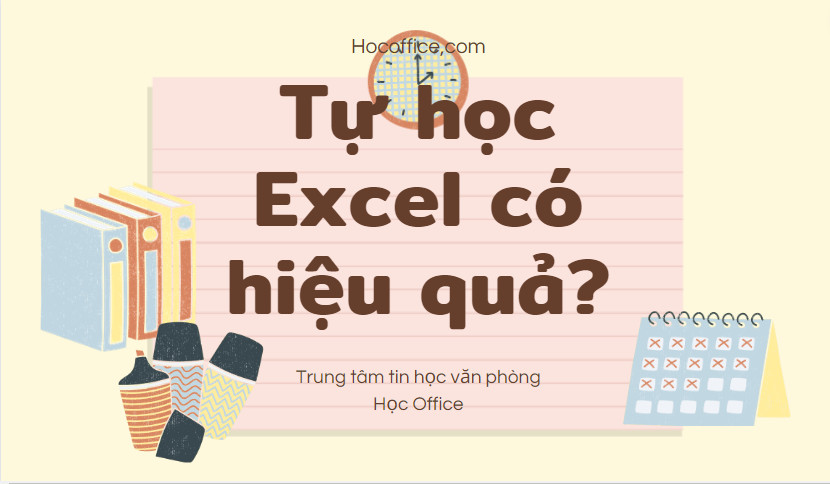 tự học excel cho người mới bắt đầu