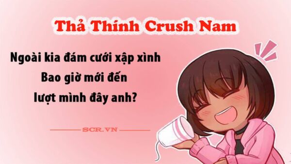 Cap hay thả thính cho nam