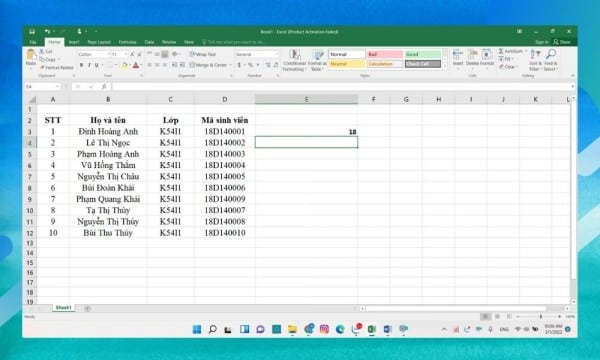 Các trường hợp dùng hàm left trong excel