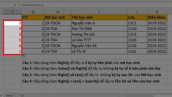 Một số lưu ý khi sử dụng hàm value trong excel