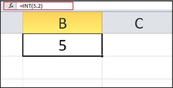 Ưu điểm khi sử dụng hàm int trong excel