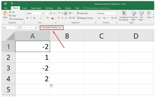 Cách sử dụng hàm Random trong Excel