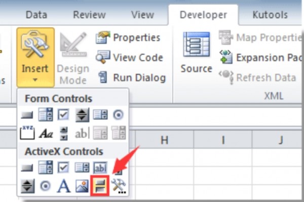 Tạo nút ẩn hiện dòng trong Excel