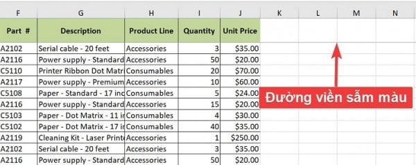 Hướng dẫn cách cố định dòng trong Excel 