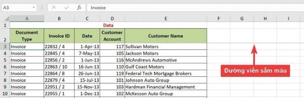 Cách cố định dòng trong Excel