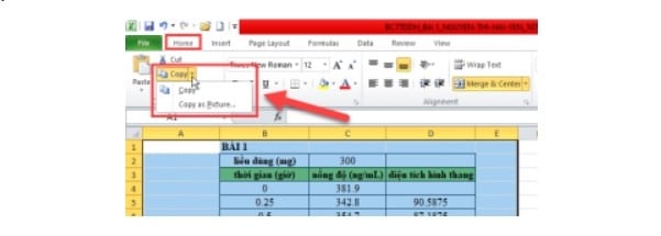 Cách copy công thức trong Excel từ sheet này sang Sheet khác 