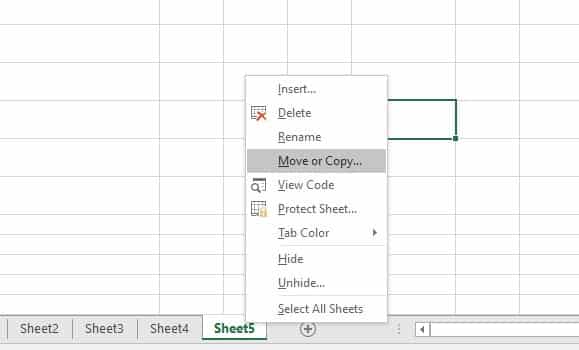 Cách copy sheet trong Excel sang file khác