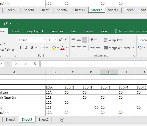 Cách copy sheet trong Excel sang file khác