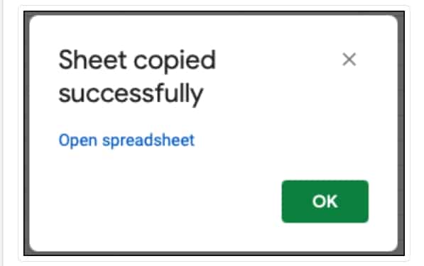 Cách copy sheet trong Google Sheet 