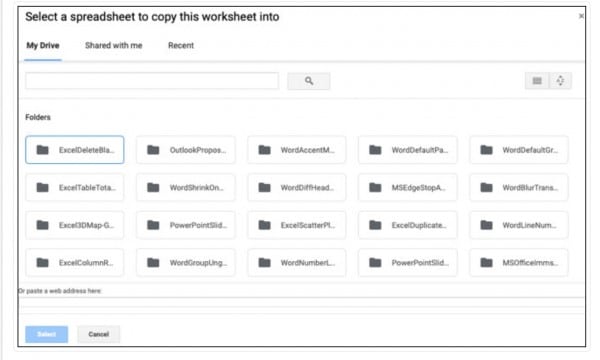 Cách copy sheet trong Google Sheet 