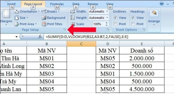 Cách đánh số trang trong Excel bắt đầu từ trang 2 