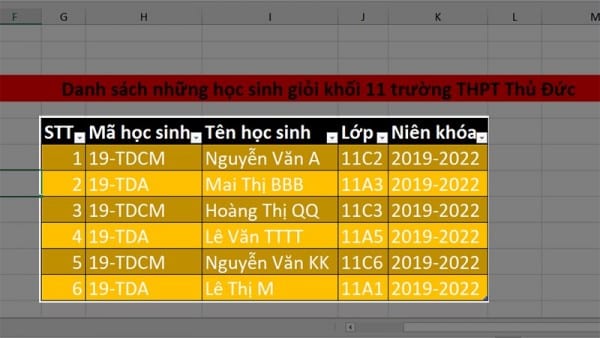 Hướng dẫn cách kẻ bảng trong Excel 2010 