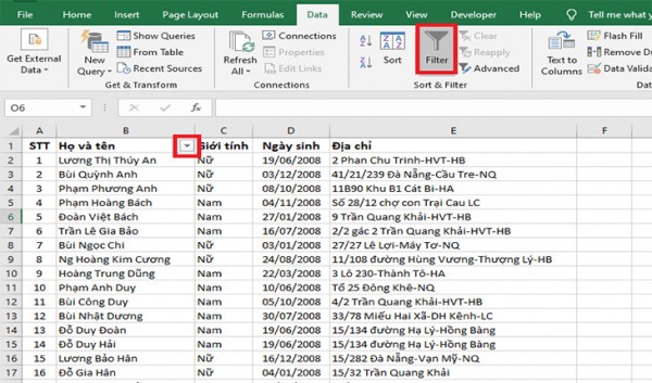 Hướng dẫn cách tìm kiếm trong Excel 2010, 2013, 2017