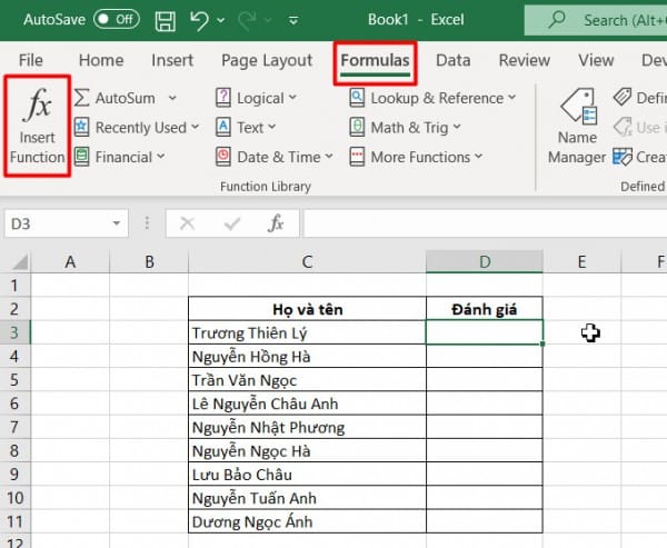 Cách dùng hàm VLOOKUP lọc trùng 