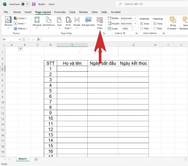 Hướng dẫn bỏ lặp lại tiêu đề trong Excel 