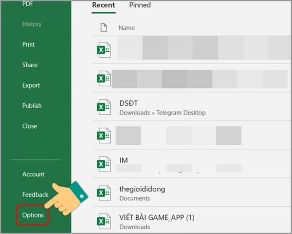 Hướng dẫn cách đổi dấu phẩy thành dấu chấm trong Excel 2016 