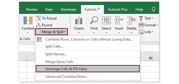 Cách sắp xếp khi có ô gộp trong Excel 