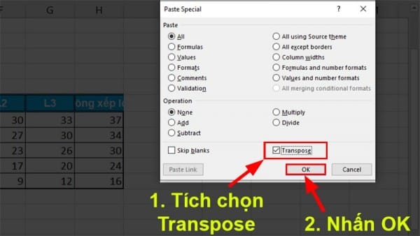 Hướng dẫn cách tạo bảng phụ trong Excel 