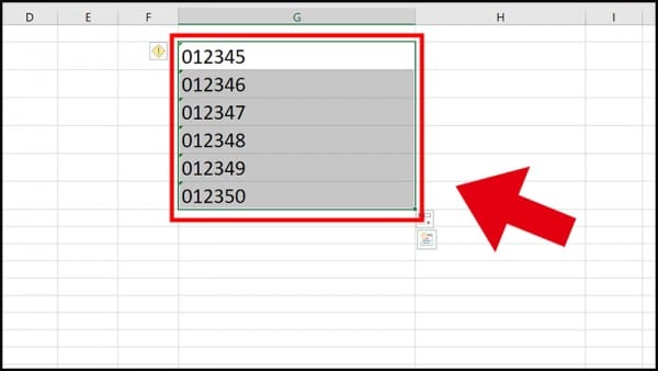 Cách viết số 0 trong Excel sử dụng ký tự đặc biệt 