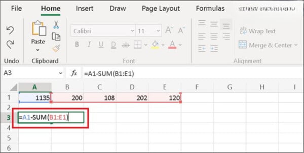 Cách Dùng Hàm Trừ Trong Excel