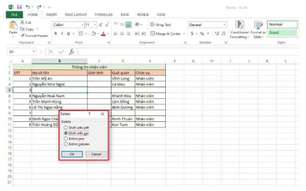 4 Cách Xóa Ô Trong Excel SIÊU NHANH Bạn Nên Biết