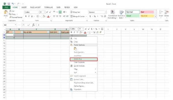 4 Cách Xóa Ô Trong Excel SIÊU NHANH Bạn Nên Biết