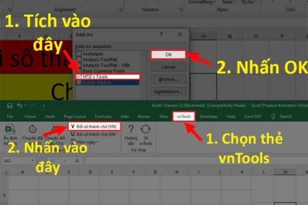 Hàm Đổi Số Thành Chữ Trong Excel - Thao Tác "Đơn Giản"