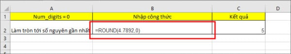 [TOP 7] Hàm Làm Tròn Trong Excel "Hiệu Quả" Nhất