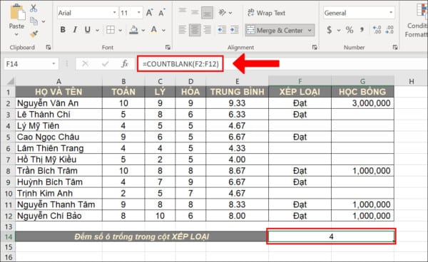 TOP 13+ Hàm Thống Kê Trong Excel Phổ Biến Nhất