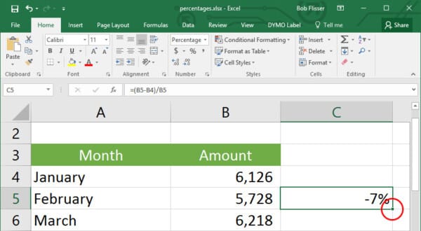 Hàm Tính Phần Trăm Trong Excel Vô Cùng "ĐƠN GIẢN"