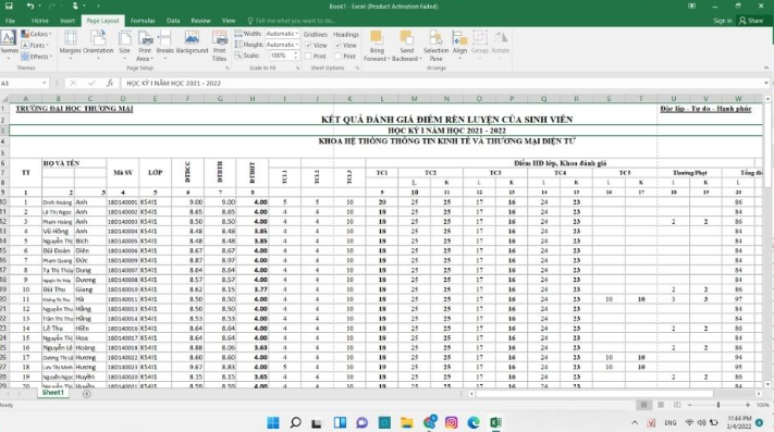 4 Cách In Excel Vừa Trang Giấy A4 "Đơn Giản" Nhất