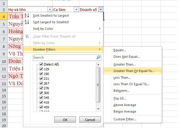 "Bật Mí" 3 Cách Lọc Dữ Liệu Trong Excel Hiệu Quả Nhất