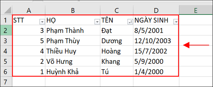 Cách Sắp Xếp Tên Theo Abc Trong Excel "Nhanh Gọn" Nhất