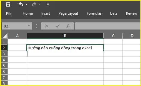 6 Cách Xuống Hàng Trong Excel "SIÊU" Đơn Giản