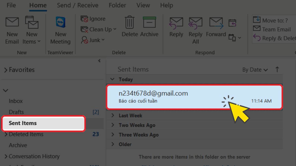 Cách thu hồi email trong Outlook trên Windows và Mac 1 Cách thu hồi email trong Outlook trên Windows và Mac